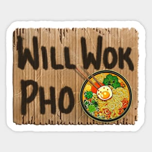 Will Wok Pho Ramen Sticker